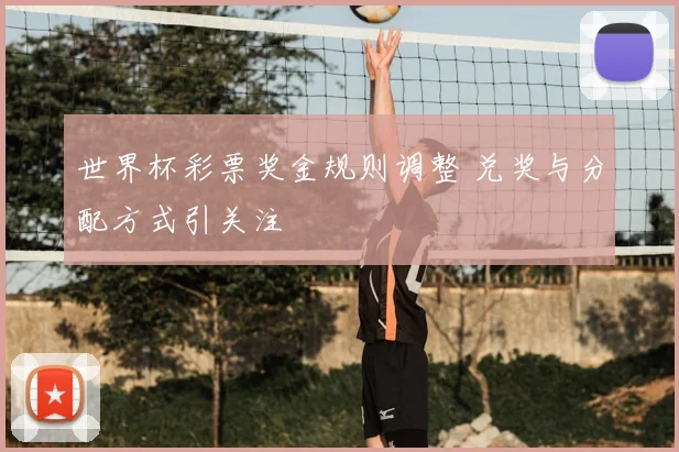 世界杯彩票奖金规则调整 兑奖与分配方式引关注